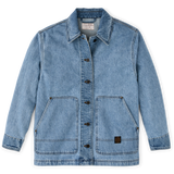 W's Denim Barn Coat (Stone Wash Indigo)