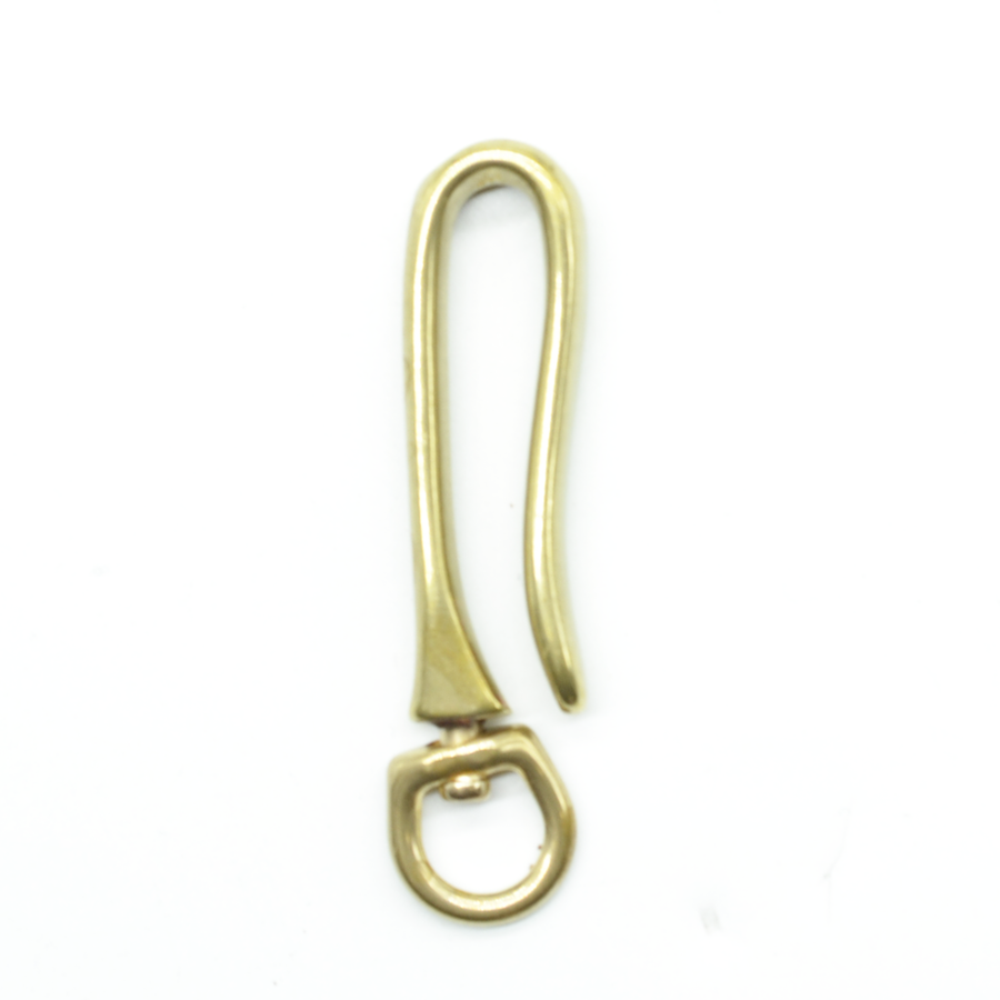 Swivel Hook Keychain: Steel