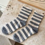 Wide Wally Socks (Wide Red/Stripe)
