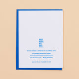 Love You Dad Birthday Letterpress Greeting Card