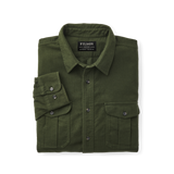 Moleskin Seattle Shirt (Dark Olive)