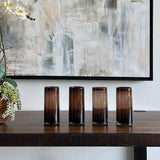 Handblown Mexican Highball Glasses (Tamarind)