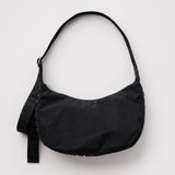 Medium Nylon Crescent Bag (Studs)