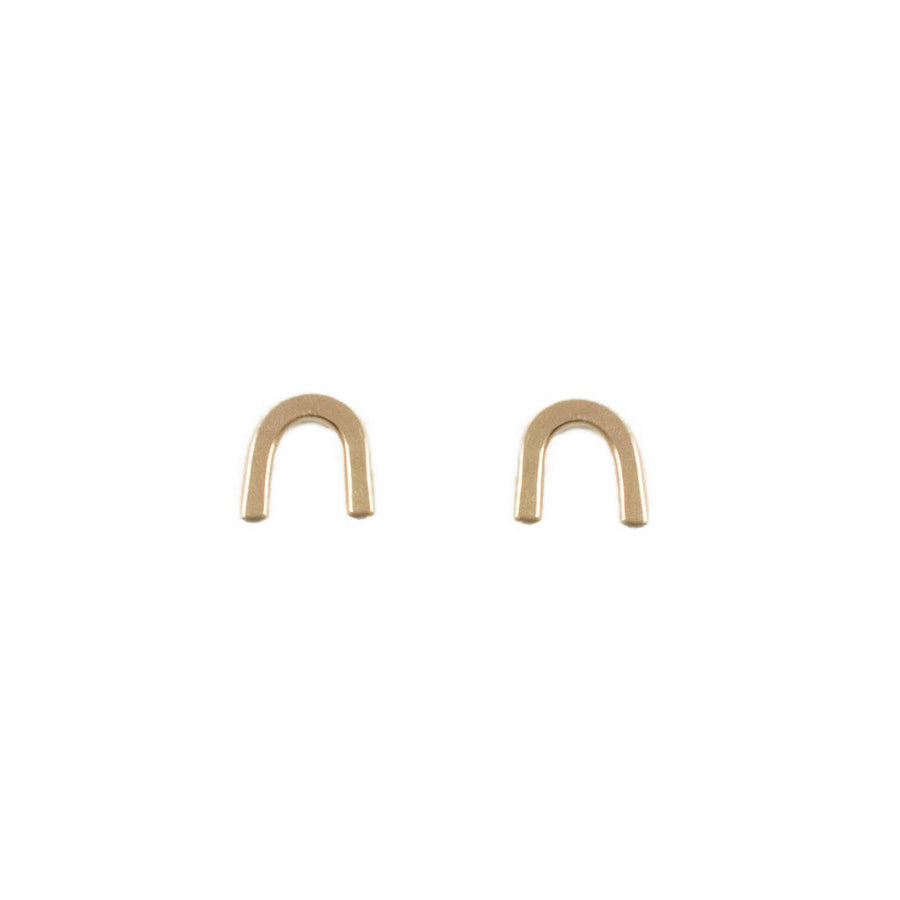 Arch Stud Earrings in Gold-Filled: 14KT Gold Filled