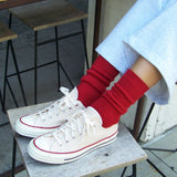 Camper Socks: Red