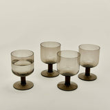 Simple Seeded Stemware (Smoke)