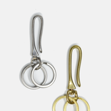 Swivel Hook Keychain: Steel