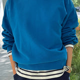 French Terry Sweatshirt (Teal Blue)
