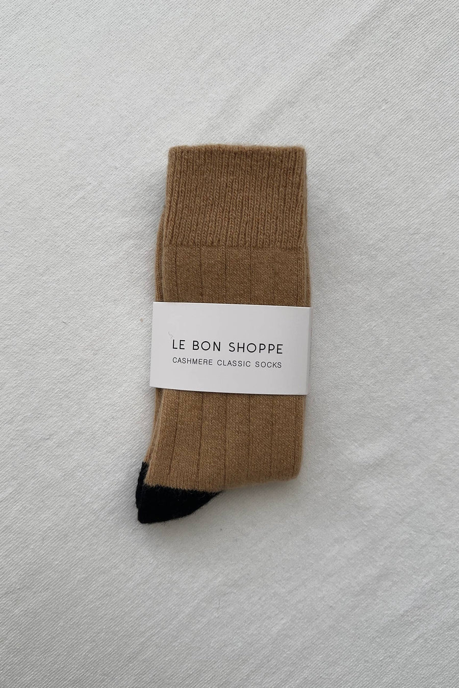 Classic Cashmere Socks: Grey Melange