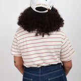 Sail Boat Cap (Cream & Green)