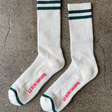 EXTENDED Boyfriend Socks (Parchment)