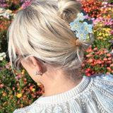Forget-Me-Not Claw Hair Clip