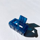 Square Hair Claw Clip (Purple Swirl)