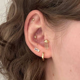 Pleione Crystal Stud Earrings