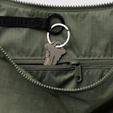 Large Nylon Crescent Bag (Caper)