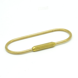 O-Shape Keyring (Brass / Small)
