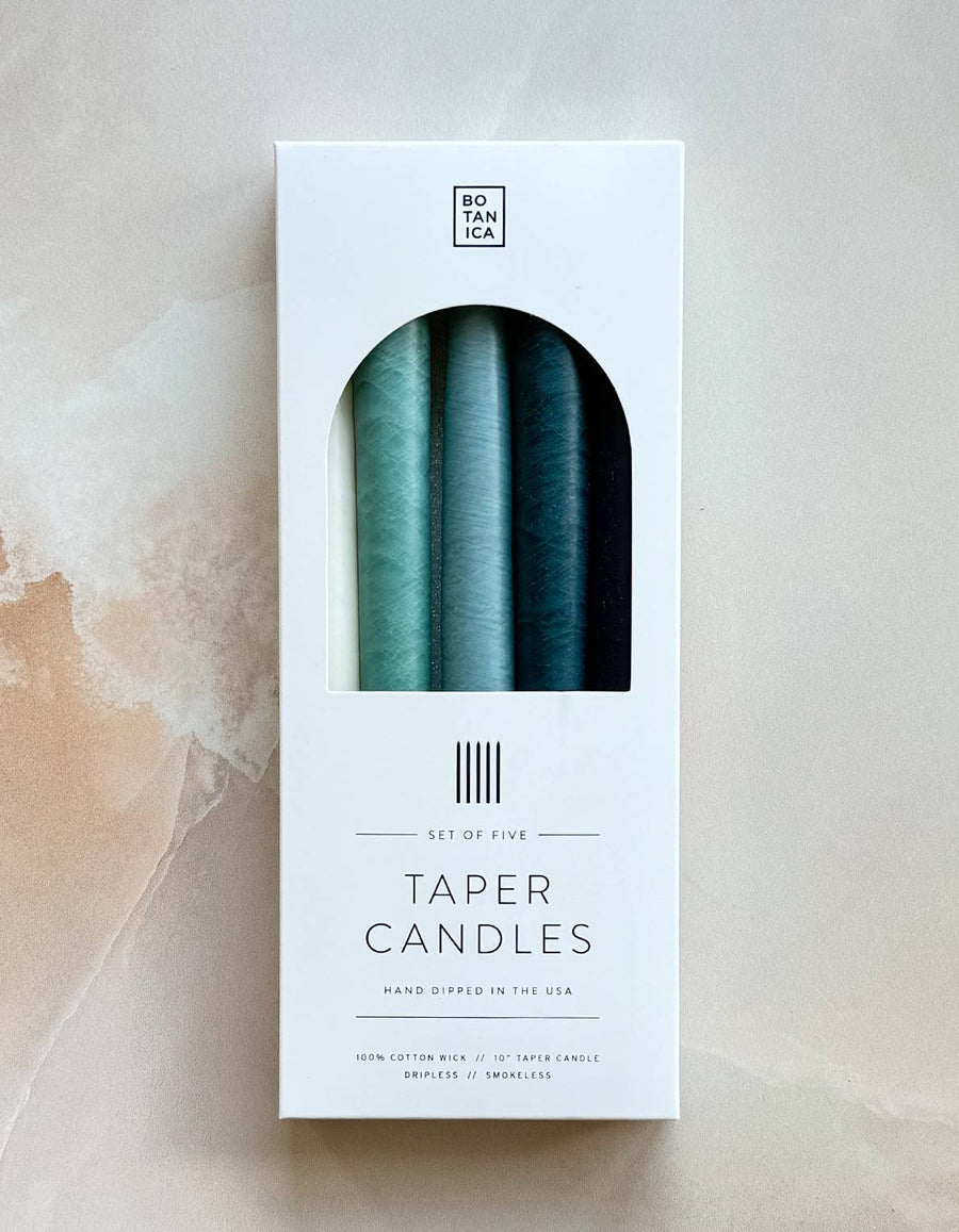 Elemental Zodiac Taper Candles | WATER