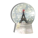 Hand-painted Snow Globe Claw Hair Clip | Eco-Friendly: Holiday Tree