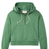 W's French Terry Half-Zip (Light Forest)