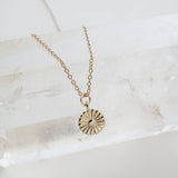 Magic Charm Daisy Necklace (Gold)