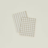 Essential Yarn Dyed Dish Towel (Grey/Black)