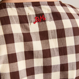 Madison Blouse (Butter Gingham)