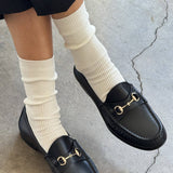 Crisp Step Socks (White)