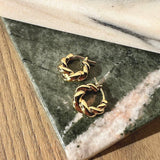Puffy Twist Huggies (Gold)