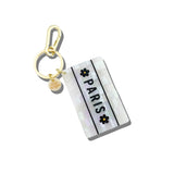Paris Mosaic Bag Charm + Keychain