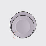 PLATE / LILAC: 24 cm