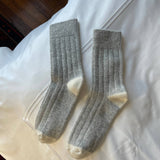 Classic Cashmere Socks: Camel