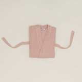 Simple Waffle Bathrobe (Blush/Large)