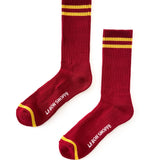 Boyfriend Socks (Cardinal)