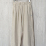 Cotton Terry Balloon Pants (Natural)