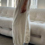 Cotton Terry Balloon Pants (Natural)