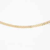 Chunky Curb Chain Necklace in Gold