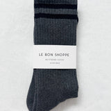 Boyfriend Socks (Charcoal)