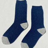 Wool Waffled Socks (Oatmeal / Cream)