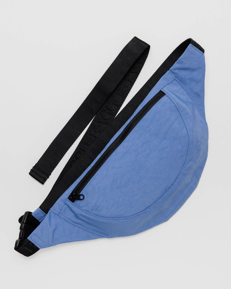 Crescent Fanny Pack (Pansy Blue)