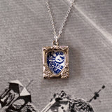 Vintage Picture Frame Necklace (Rectangle)