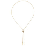 Snake Bolo Tie (18k Gold Plated)