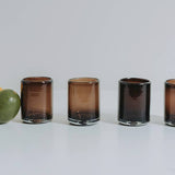 Handblown Shooter Glasses (Tamarind)