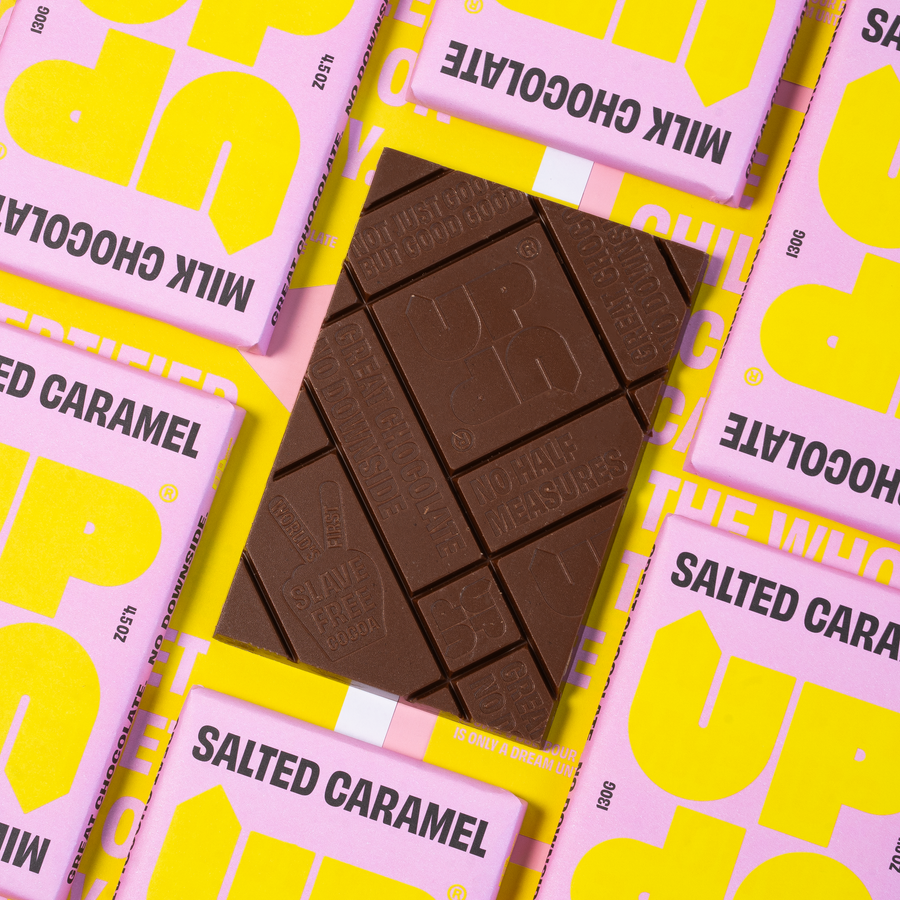 Salted Caramel Milk Chocolate Bar 130G/4.6OZ