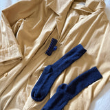 Cottage Socks (Navy)