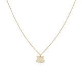 Magic Charm Cat Necklace (Silver)