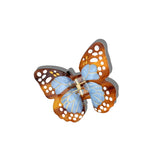 Boho Monarch Claw Hair Clip (Baby Blue)