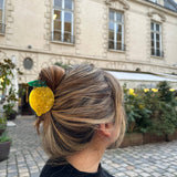 Lemon Fruit Claw Hair Clip