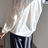 Julienne Long Sleeve Top (White)