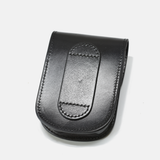 Belted Leather Cardholder (Black)