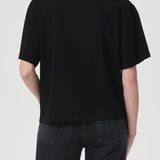 Sulma Drop Shoulder Tee (Black)